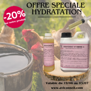 Lire la suite à propos de l’article Coup de chaud : Pensez Avhydrat Vitamine C !